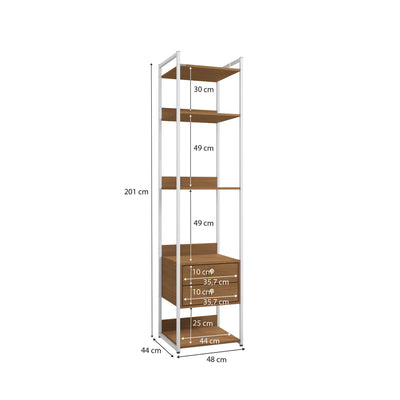Combo Closet Abierto Modular P49 y P50 - Linea Industrial