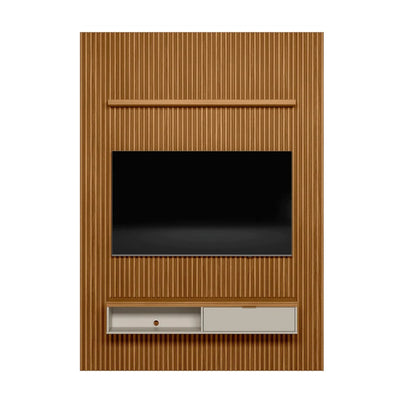 Panel para tv Ripado Murcia 180cm con Listones de Madera
