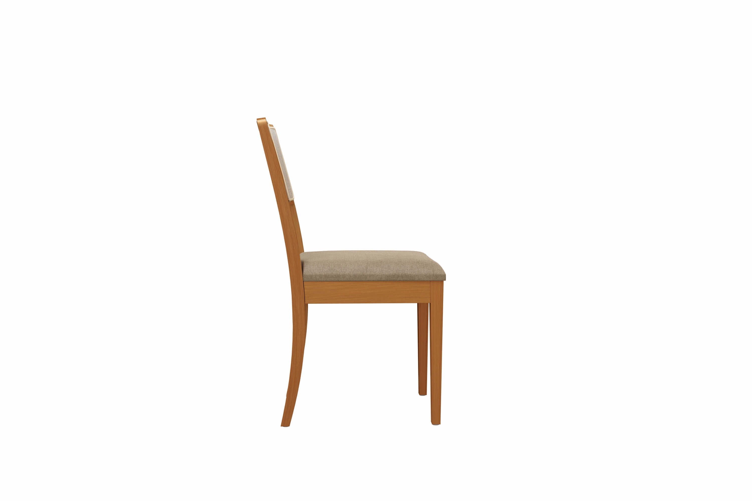 X2 Silla Lola Madera Maciza Ratan Natural