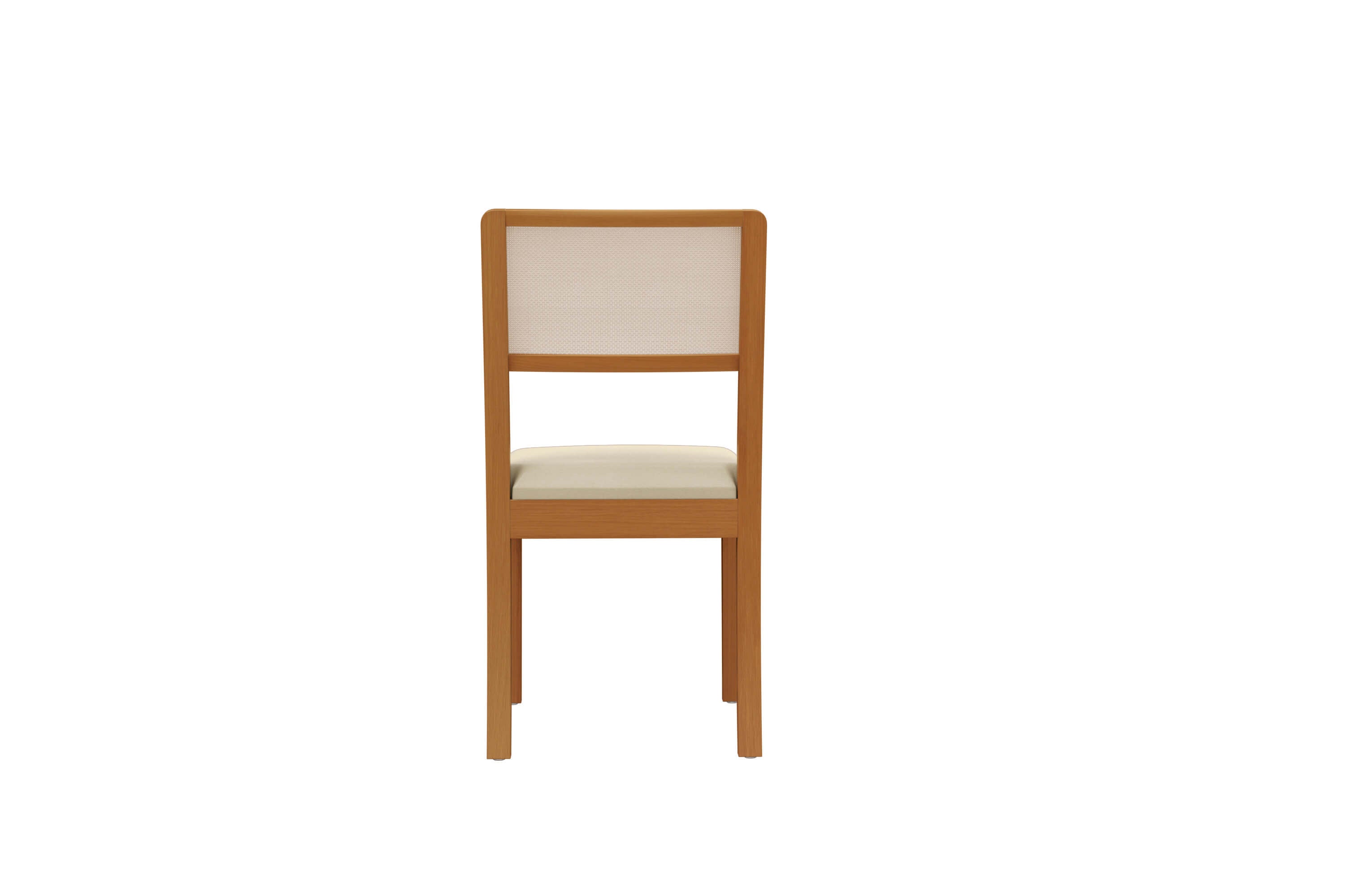 X2 Silla Lola Madera Maciza Ratan Natural