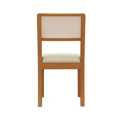Juego de comedor Mesa Elma Redonda con Tapa de Vidrio Blanco con 4 Sillas Lola