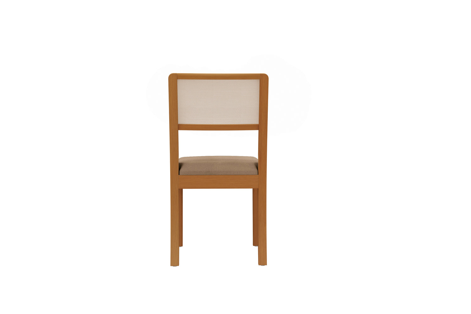 Juego de Comedor Bianca 6 Sillas Madera Maciza y Vidrio Sobrepuesto