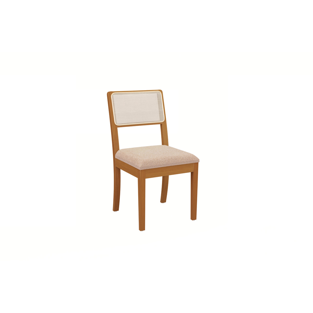 Silla Lola - Madera Maciza Ratan Natural