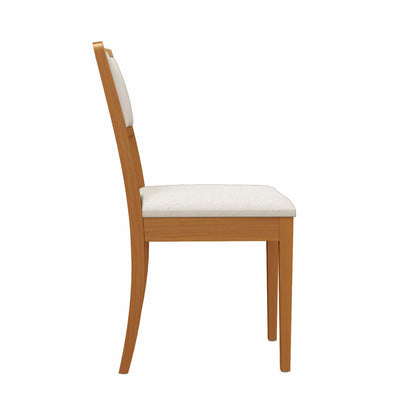Juego de Comedor Asia Redondo con 4 sillas Alice