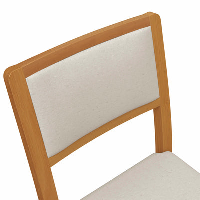 Juego de Comedor Asia Redondo con 4 sillas Alice