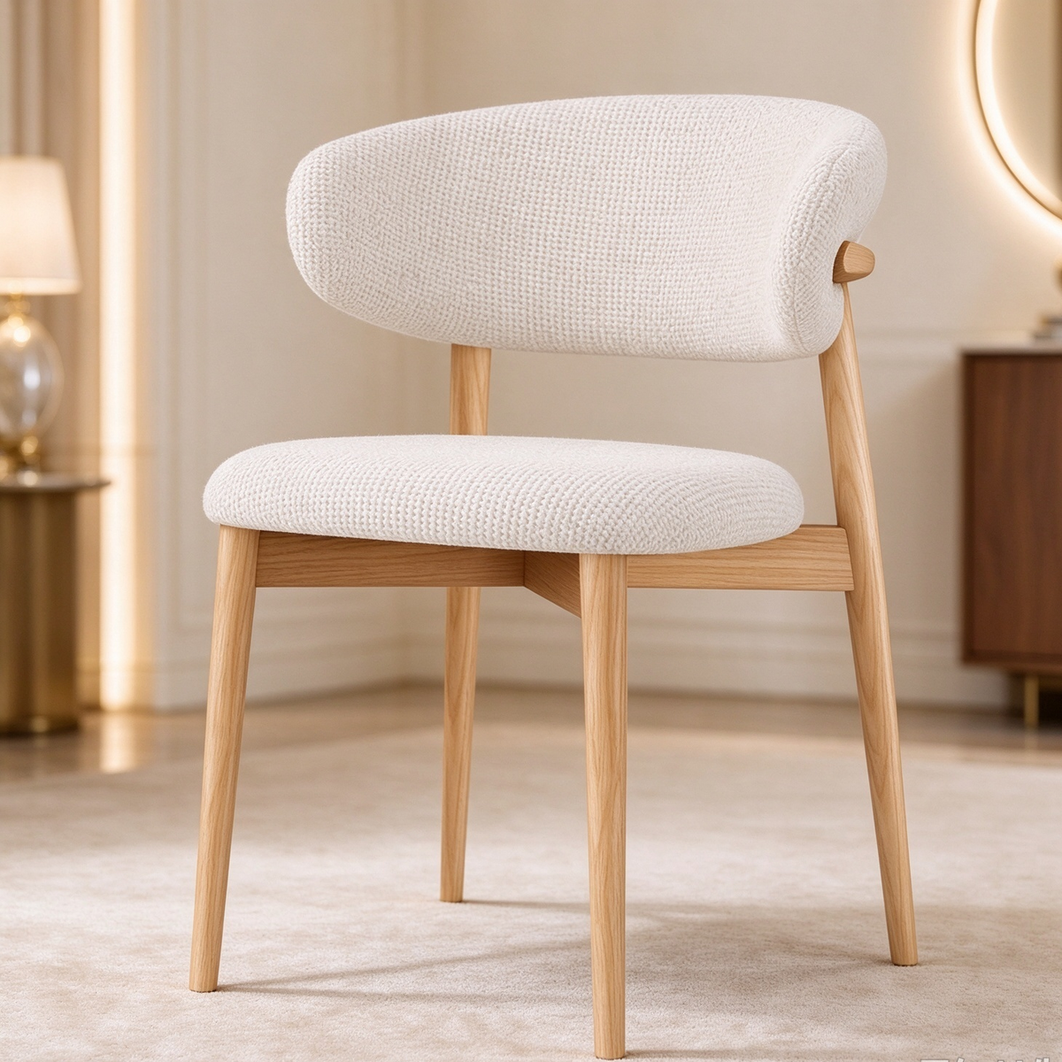 Silla de comedor de madera Moderna - Mia