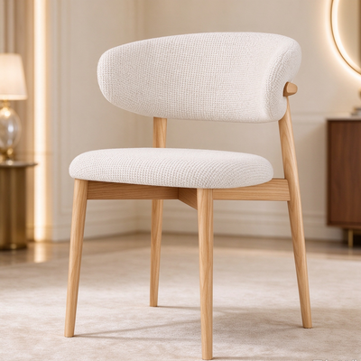 Silla de comedor de madera Moderna - Mia