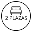 2 plazas 140cm
