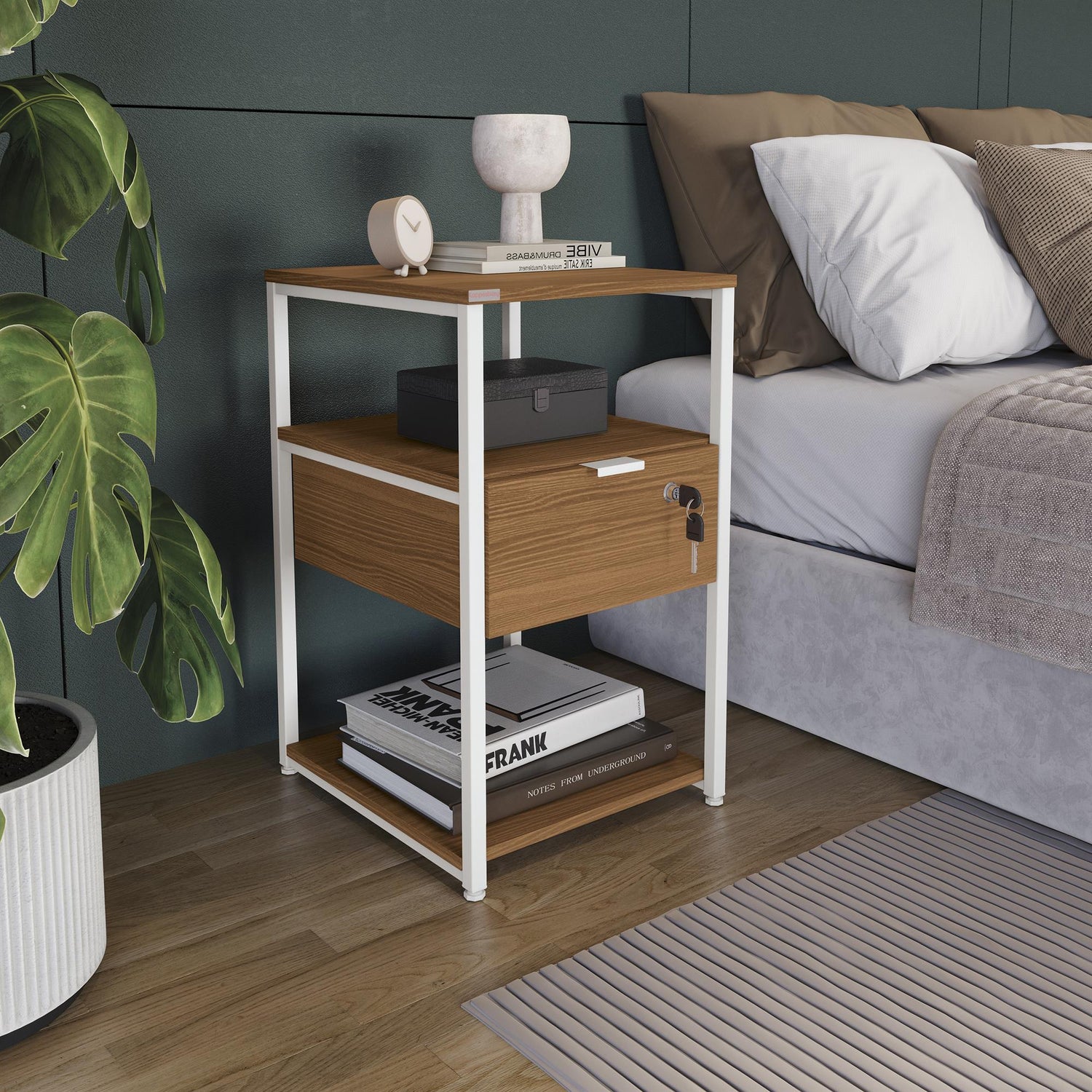 Estante Auxiliar Con Cerradura - Linea Industrial