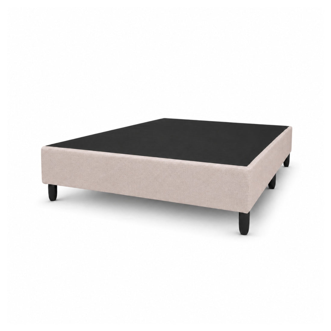 Box de Cama Gris/Crema Individual 140cm