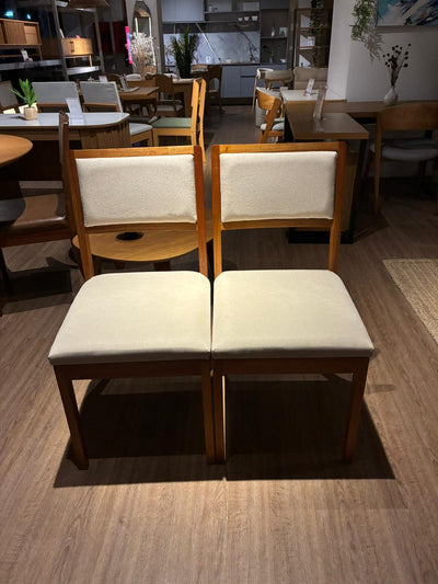 x2 Silla Alice - Madera Maciza Liquidación (Producto Armado)