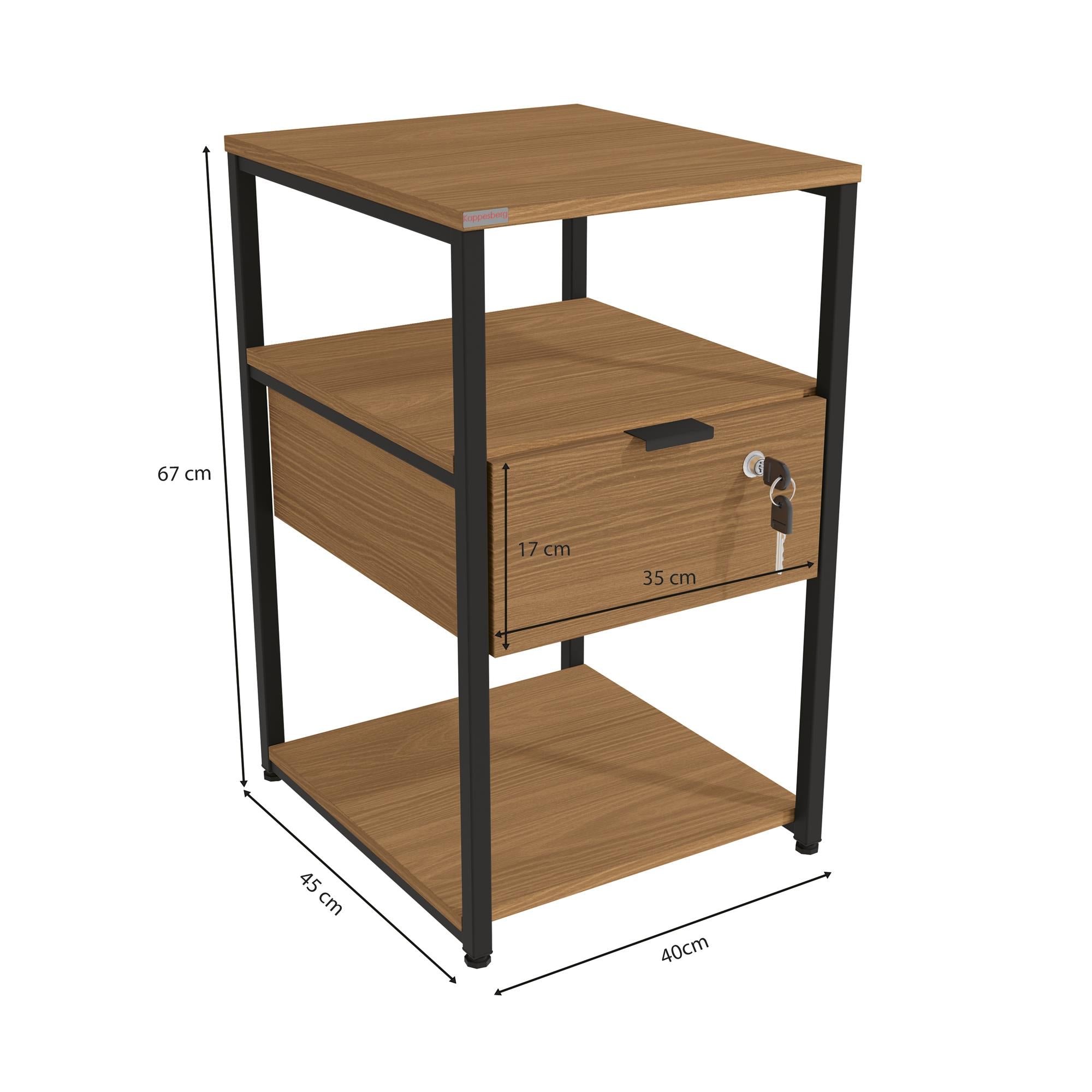 Estante Auxiliar Con Cerradura - Linea Industrial