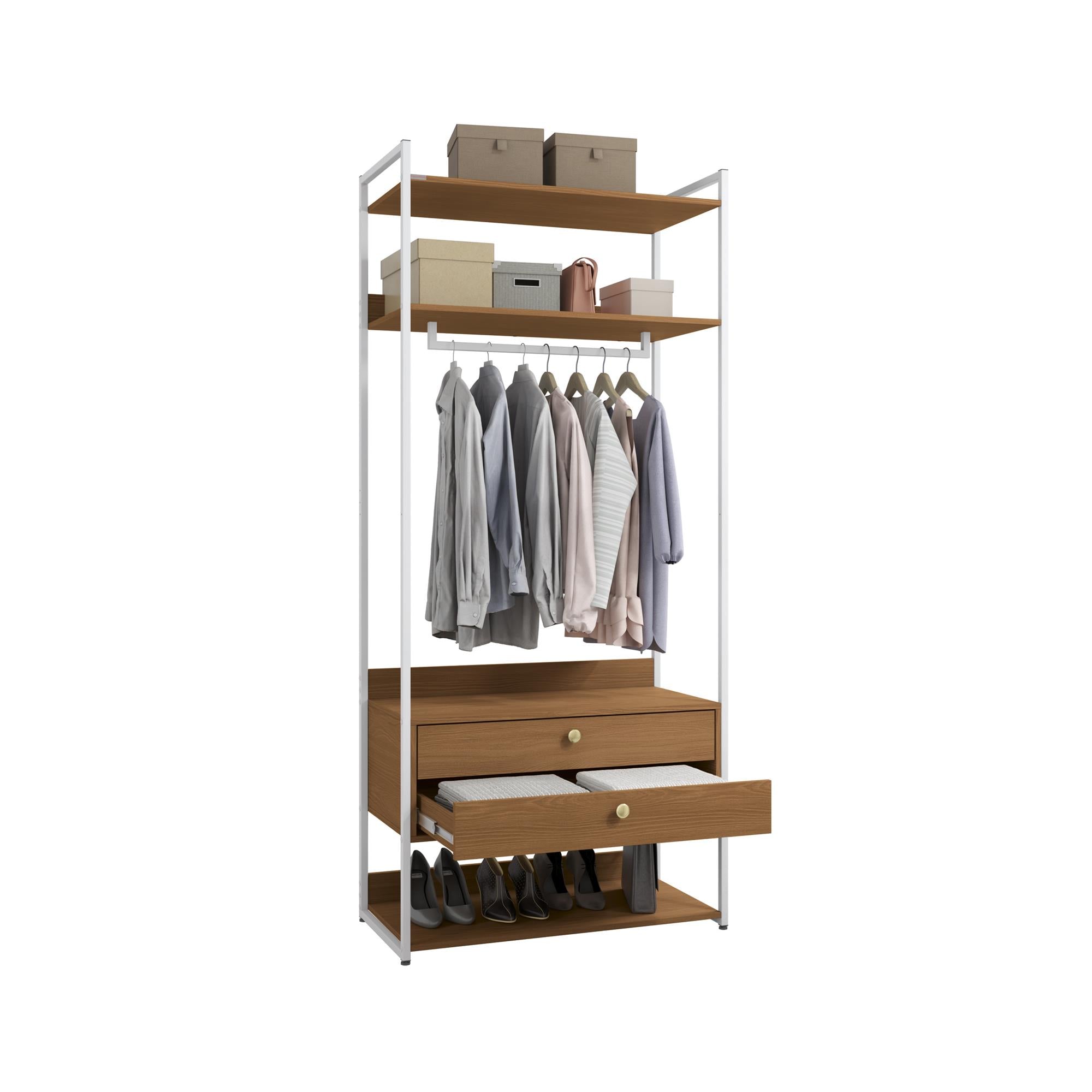 Closet Abierto Modular P47 - Linea Industrial