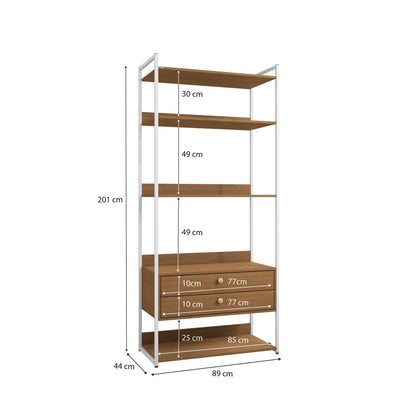 Combo Closet Abierto Modular P49 y P50 - Linea Industrial