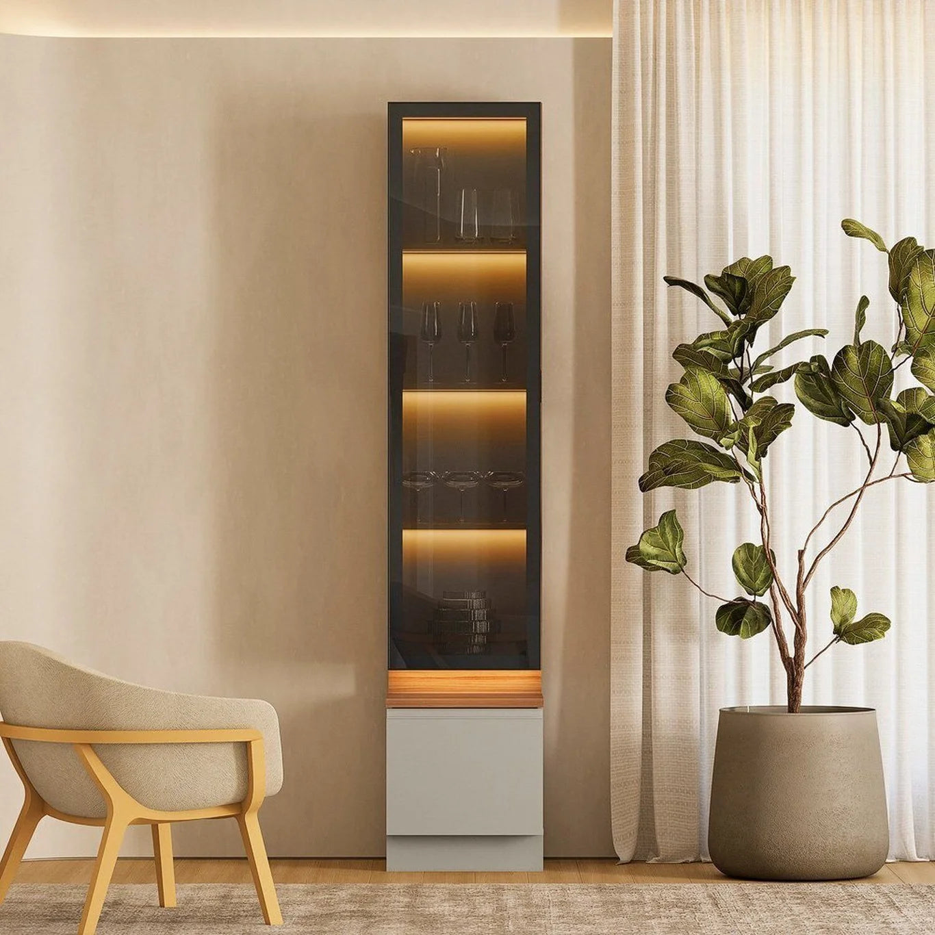 Modulo Cristalero - Magnum 45CM con Led