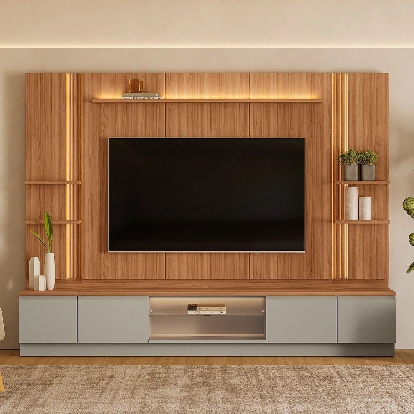 Conjunto Modular - Magnum 290CM - 2 Laterales con Led