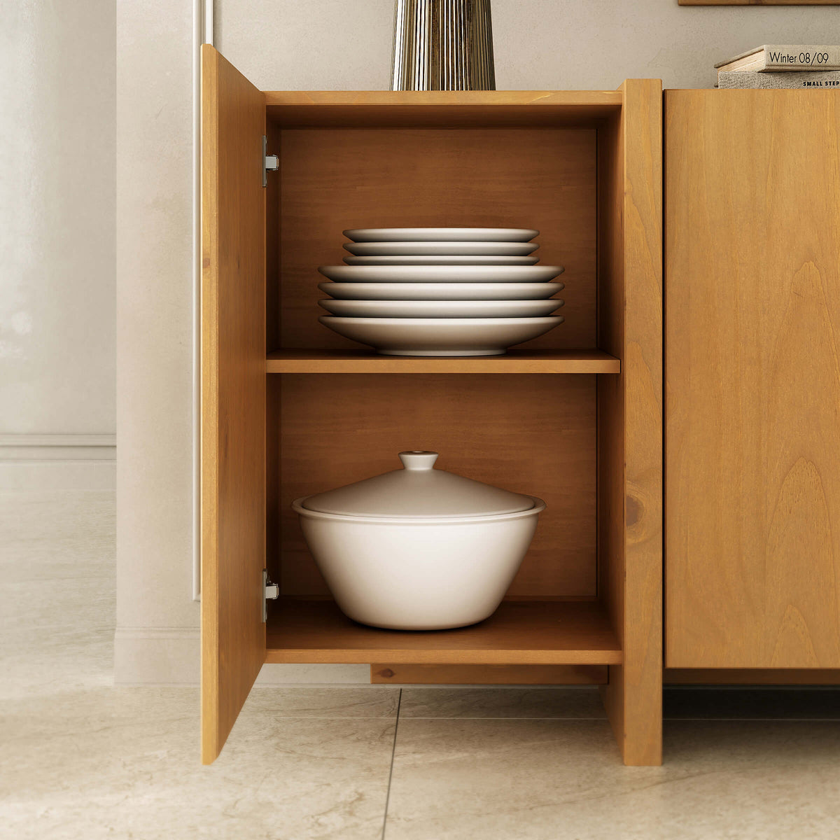 Aparador Lesly 182CM - Madera Maciza