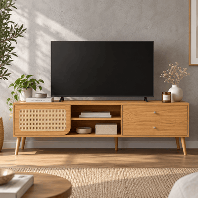 Rack TV 180CM - Linea Agustina 100% MDF