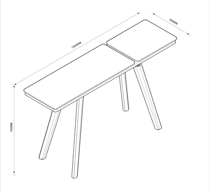 Recibidor 140CM - Linea Ares