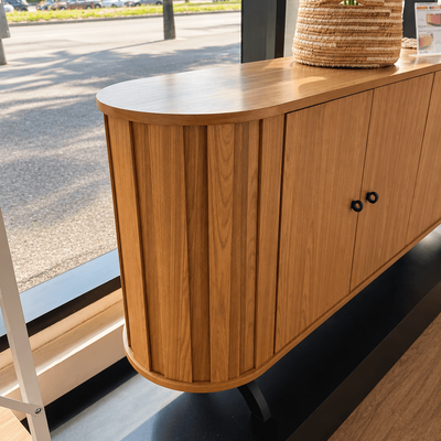 Aparador Curvo 180cm 100% MDF - Linea Factory