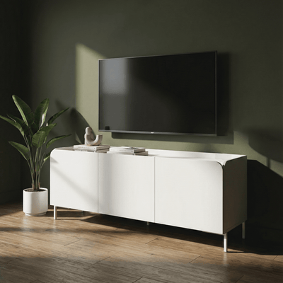 Rack Curve - 135CM Patas Metal