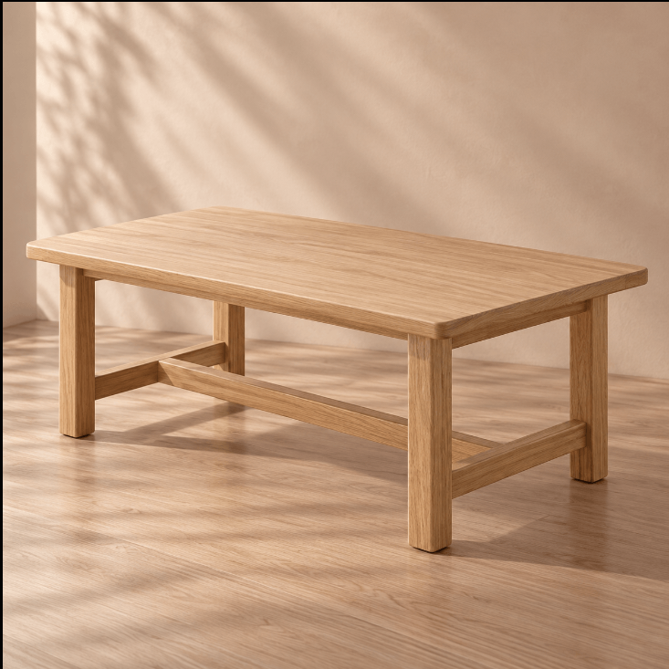 Juego de Comedor Odin 100cm con 4 sillas Mia Lino