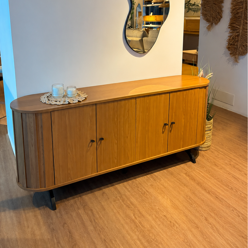 Aparador Curvo 180cm 100% MDF - Linea Factory