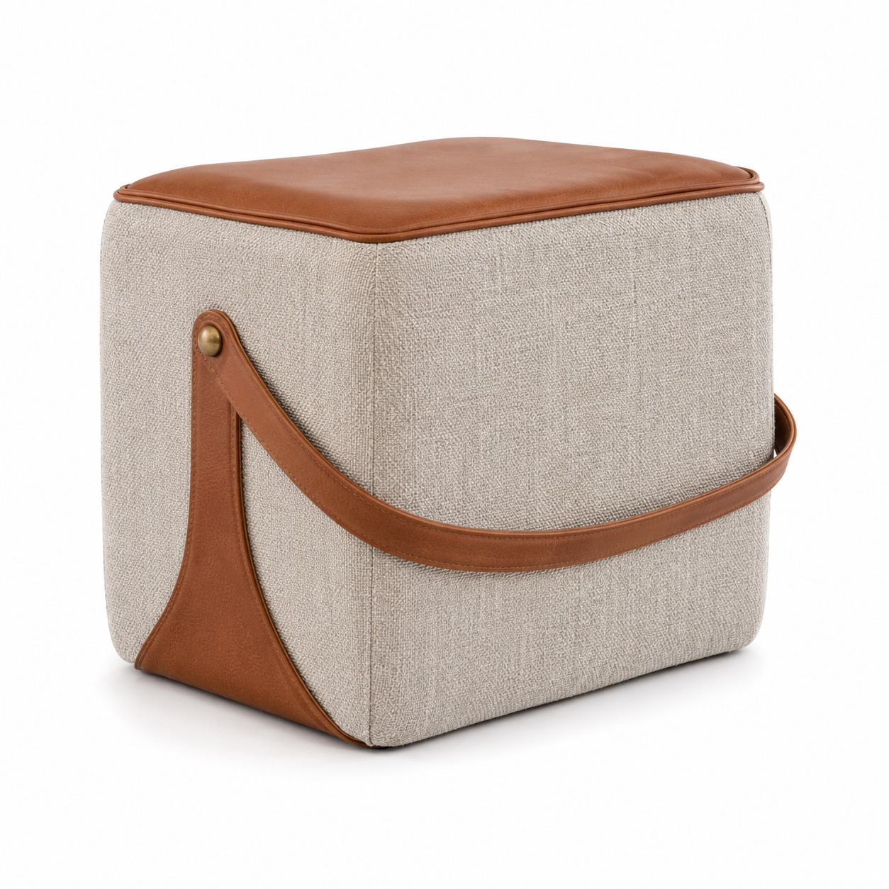 Puff Bag T108 Lino Arena Claro Cati