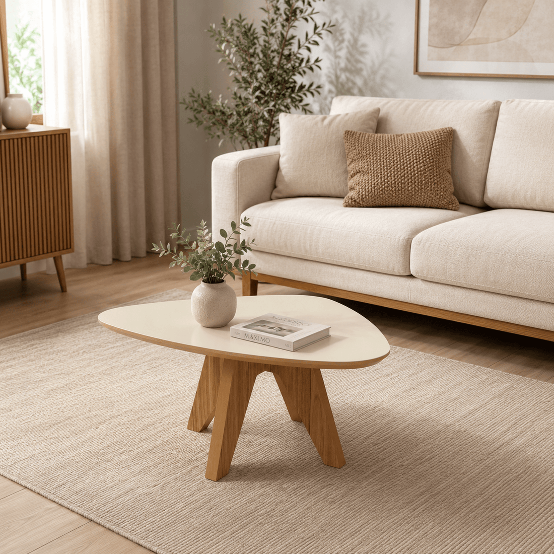 Mesa ratona de Centro Organic 65cm Baja 100% MDF