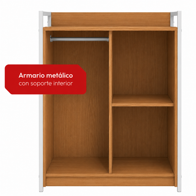 Mueble organizador para mascotas con 3 estantes - Linea Industrial