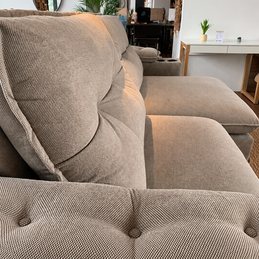 Sofa Zandon 260CM - Retractil/Reclinable
