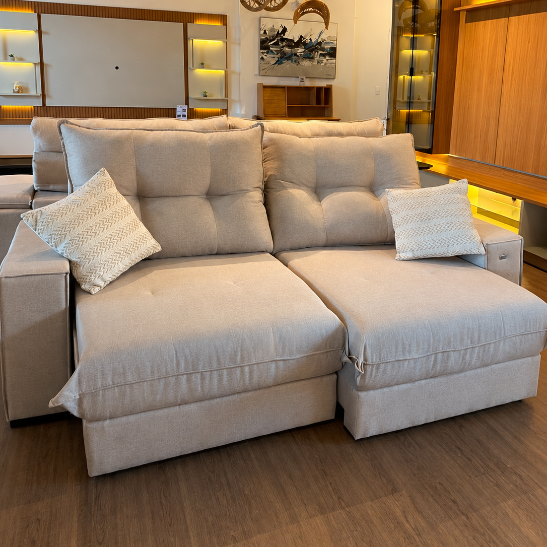 Sofa Dorian 236CM - Retractil/Reclinable