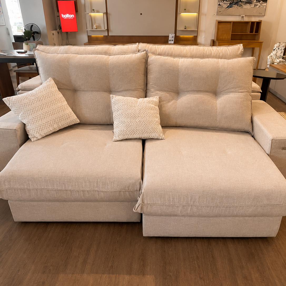 Sofa Dorian 236CM - Retractil/Reclinable