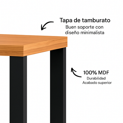 Mesa de Escritorio 100% MDF - Linea Factory