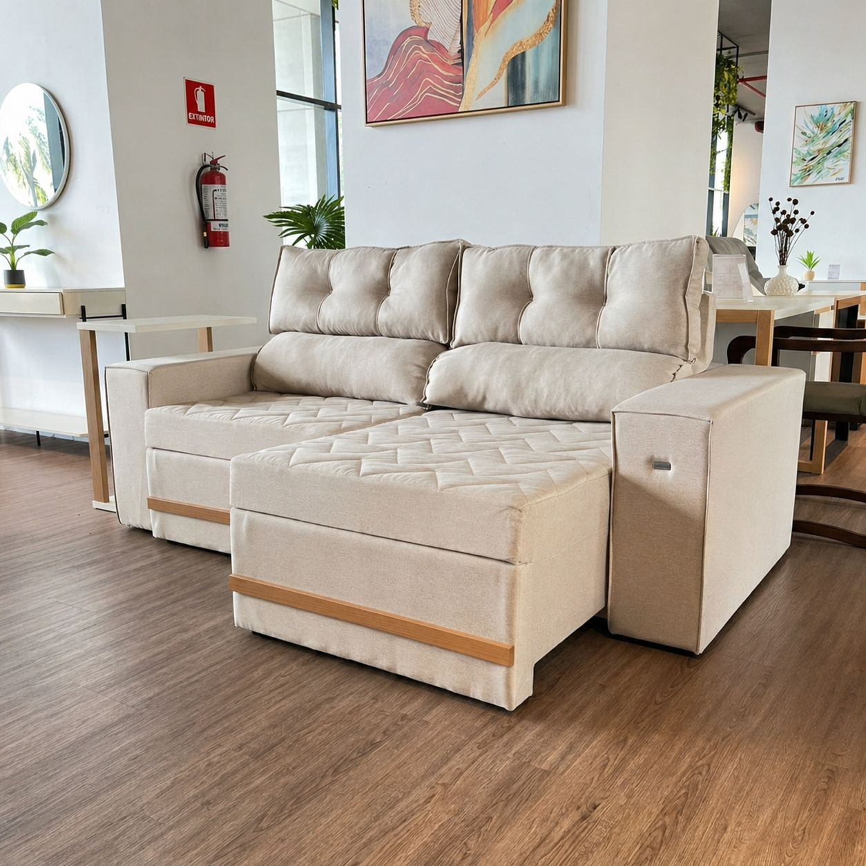 Sofa Havana 206CM - Retractil/Reclinable