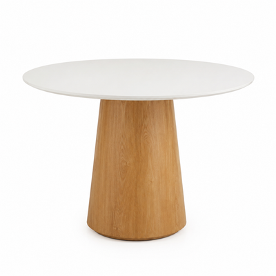 Juego de Comedor Zara con Sillas Boucle Classic Madera Maciza - Línea Manhattan
