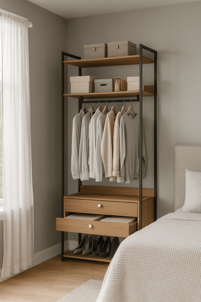 Closet Abierto Modular P47 - Linea Industrial