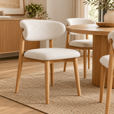 Silla de comedor de madera Moderna - Mia