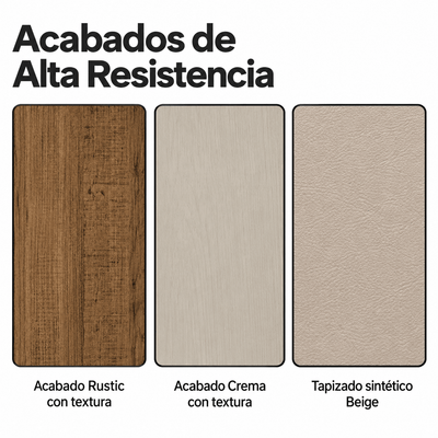 Juego de Comedor Dalena con 4 Sillas - Balton