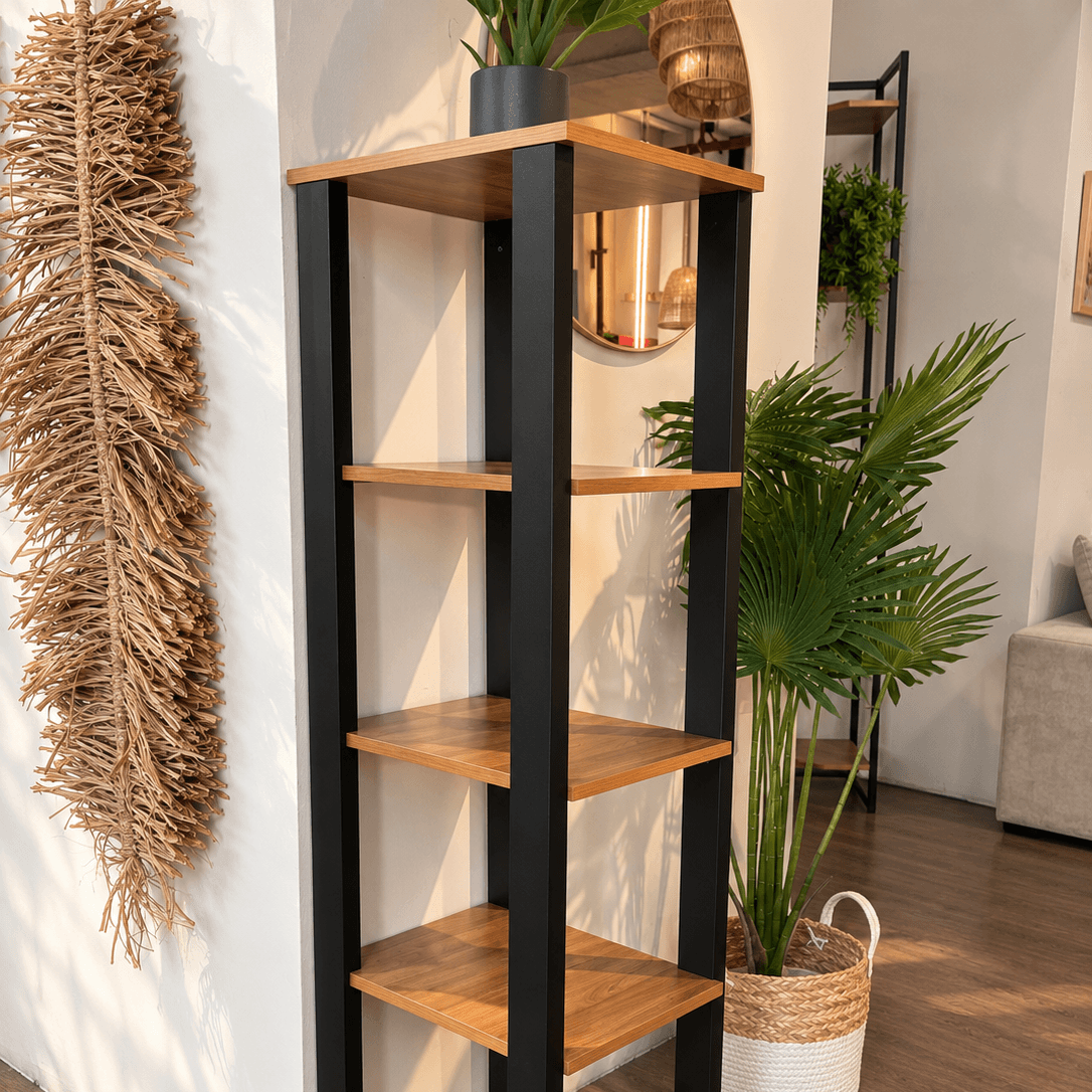 Torre con 5 Estantes 100% MDF - Linea Factory