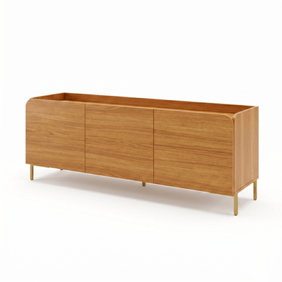 Rack Curve - 135CM Patas Metal