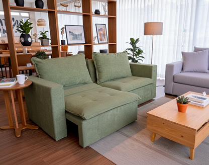 SOFA CAMA RETRACTIL/RECLINABLE TREVO 236CM