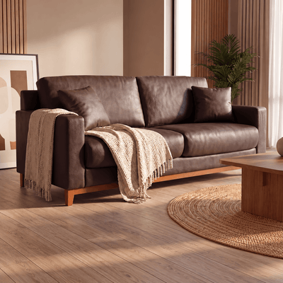 Sofa Scoti 200cm c/Patas de Madera