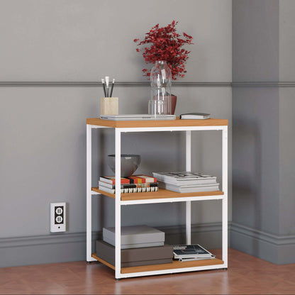 ESTANTE BIBLIOTECA LINEA INDUSTRIAL HIERRO - BALTON HOGAR