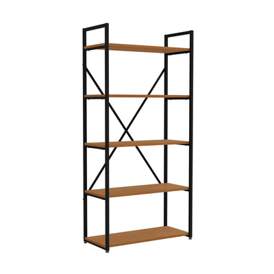 ESTANTERIA CON 5 ESTANTES LINEA INDUSTRIAL HIERRO - BALTON HOGAR