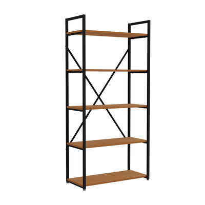 ESTANTERIA CON 5 ESTANTES LINEA INDUSTRIAL HIERRO - BALTON HOGAR