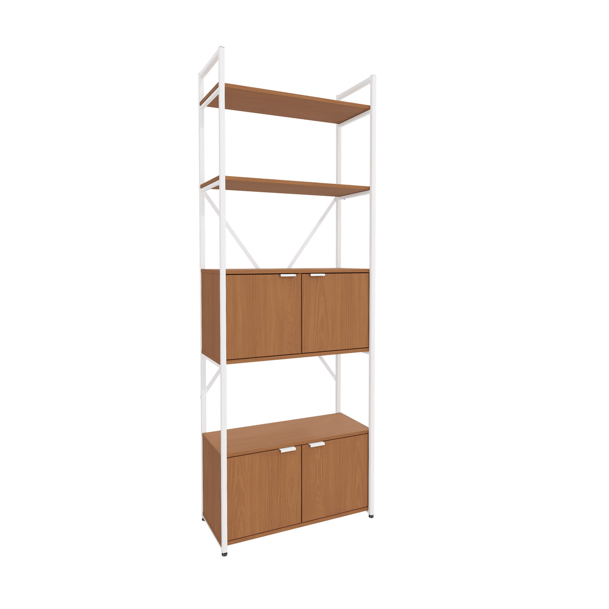 ESTANTERIA CON PUERTAS LINEA INDUSTRIAL HIERRO - BALTON HOGAR
