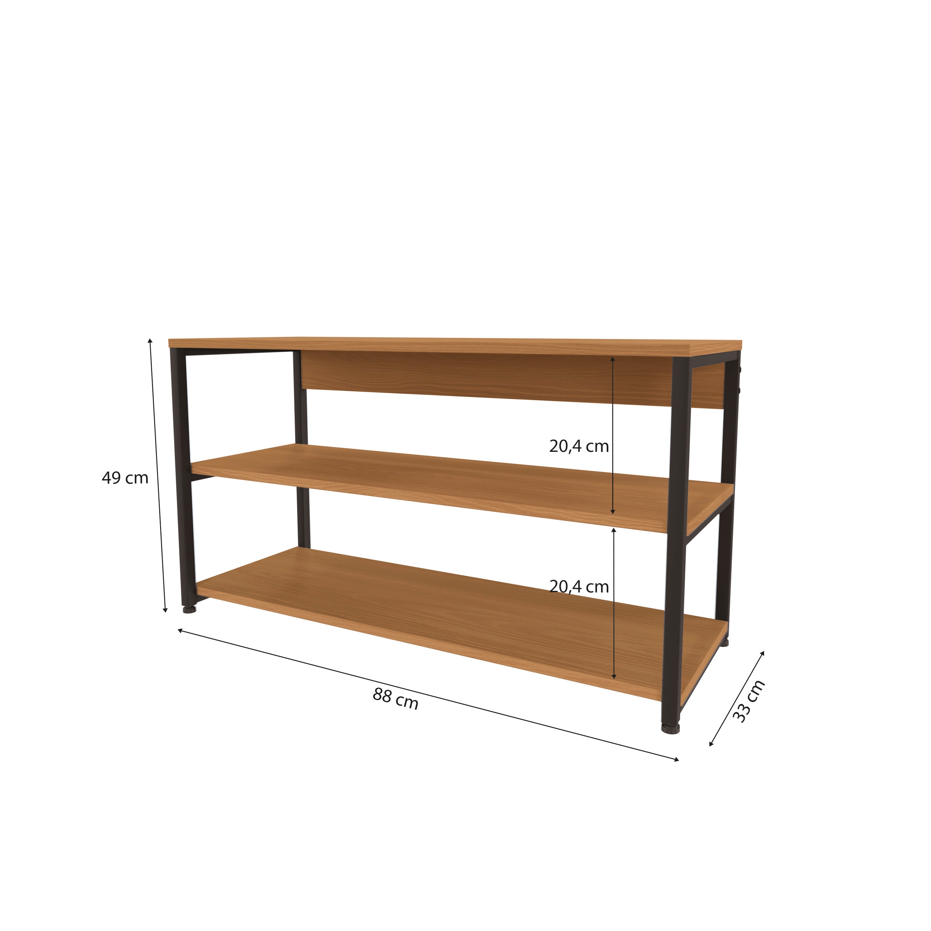 ZAPATERA LINEA INDUSTRIAL HIERRO - BALTON HOGAR
