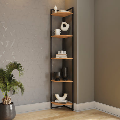 ESTANTE ESQUINERO LINEA INDUSTRIAL HIERRO - BALTON HOGAR