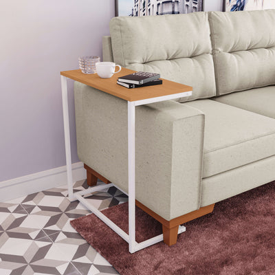 MESA DE APOYO SOFA LINEA INDUSTRIAL HIERRO - BALTON HOGAR